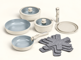 Pure ceramic batterie de cuisine 13 pcs - Batterie de cuisine