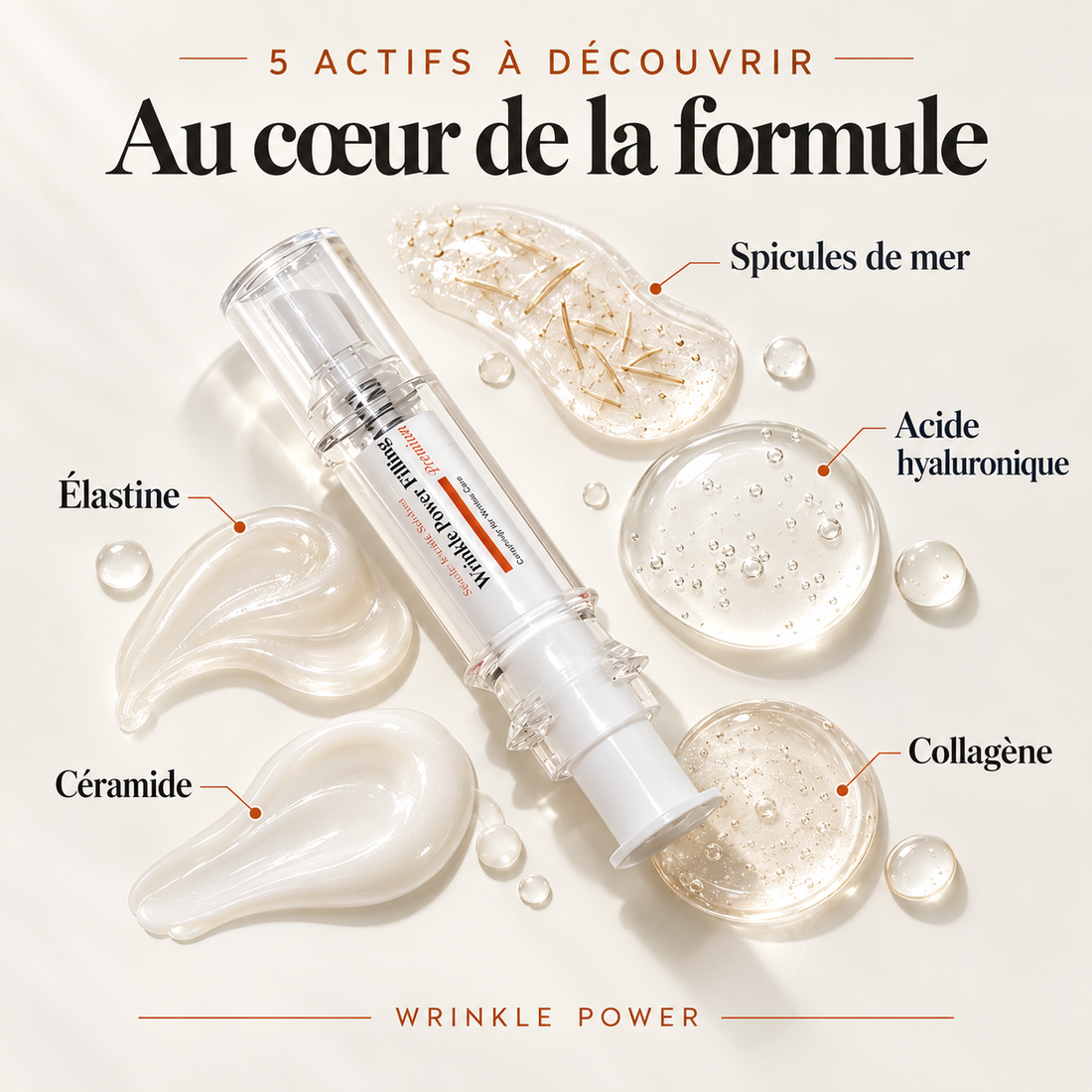 Wrinkle power-La crème anti-rides pour une peau éclatante