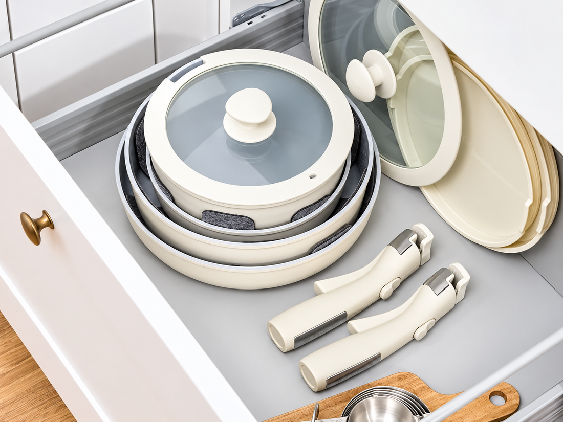 Pure ceramic batterie de cuisine 13 pcs - Batterie de cuisine