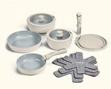 Pure ceramic batterie de cuisine 13 pcs - Batterie de cuisine