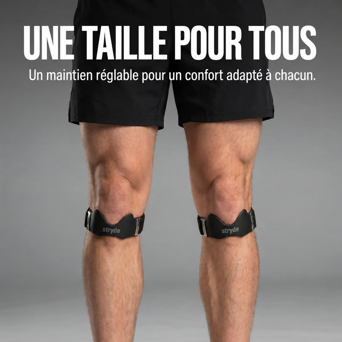 Stryde™ – Sangle de Soutien pour le Genou